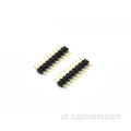 Cabeçalho de pino de 2,0 mm em linha única reta